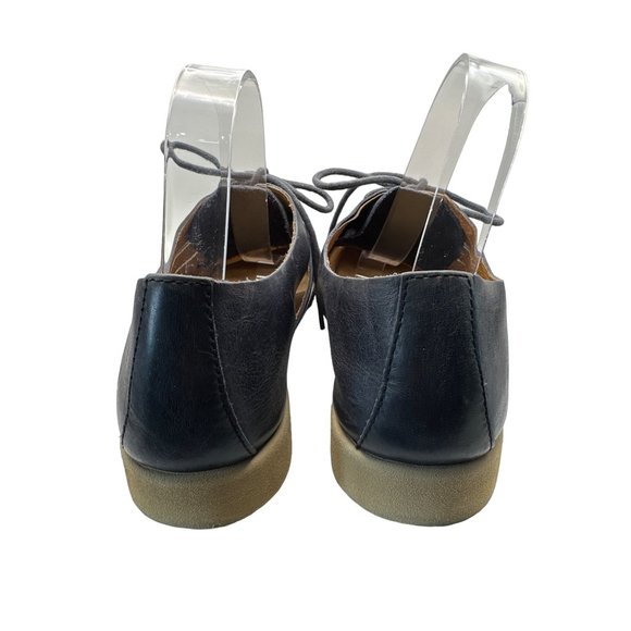 Born Jakob women’s size 10M Yankee Blue leather uppers and lining lace shoes - Picture 3 of 9